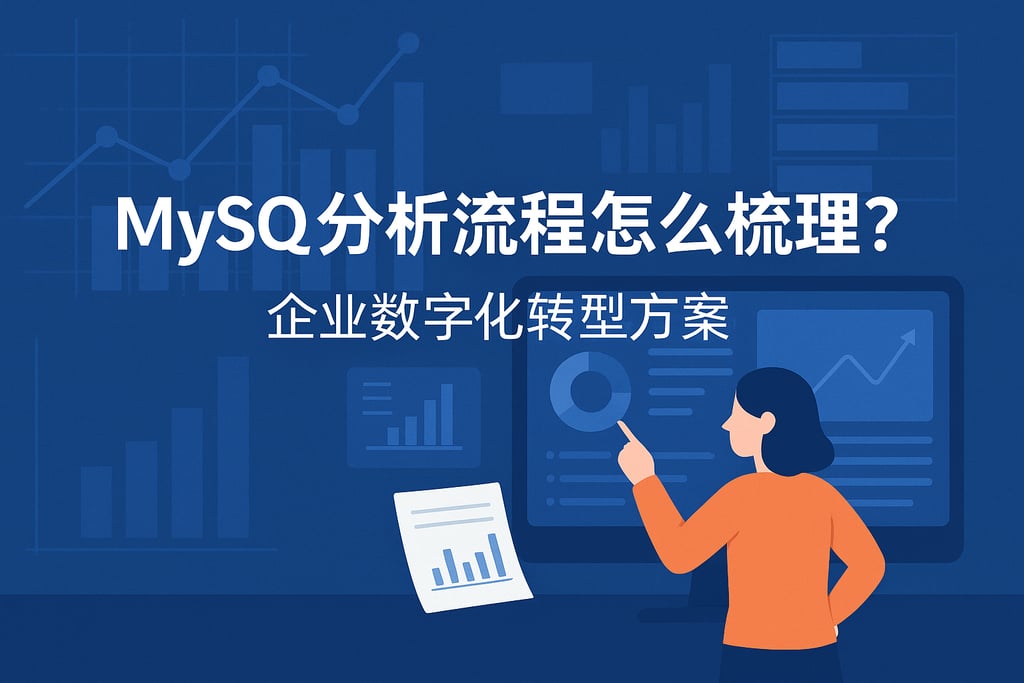 mysql分析流程怎么梳理？企业数字化转型方案
