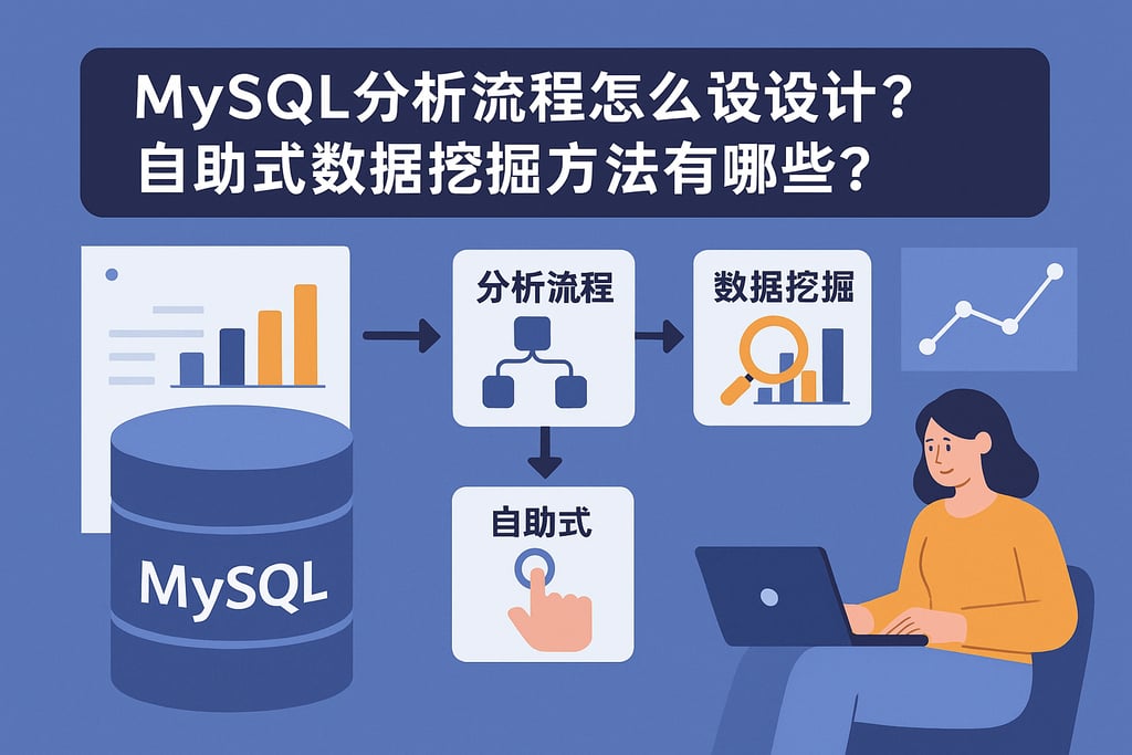 mysql分析流程怎么设计？自助式数据挖掘方法有哪些？