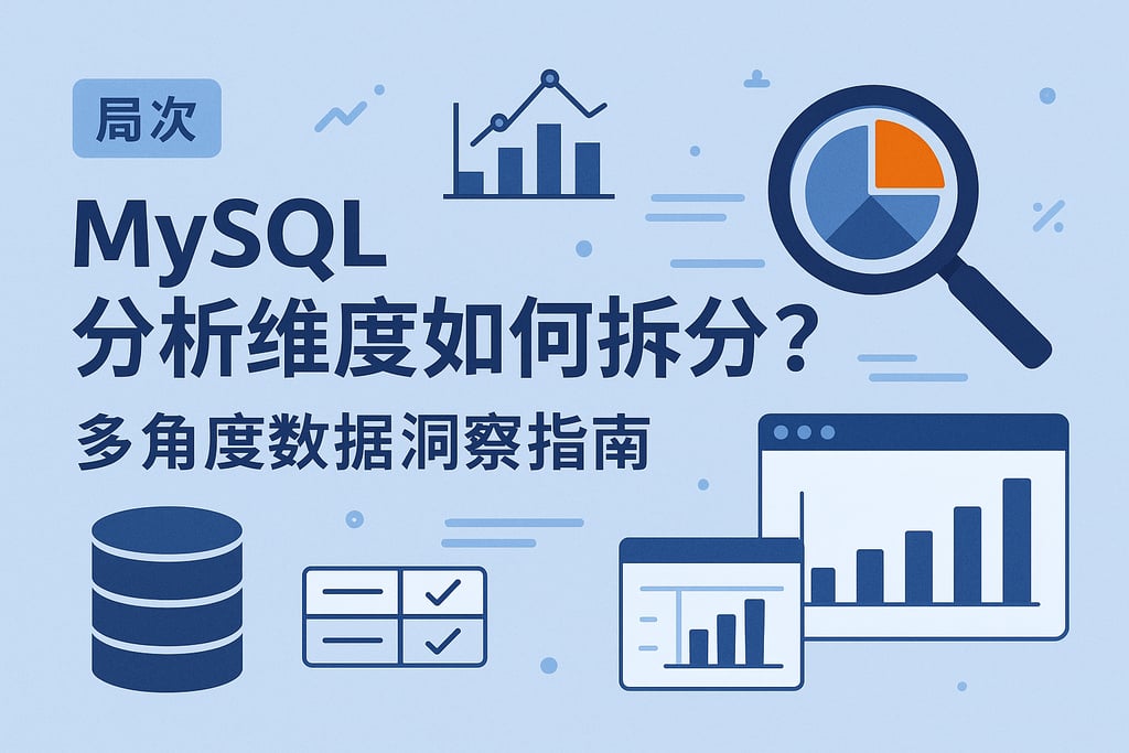 mysql分析维度如何拆分？多角度数据洞察指南