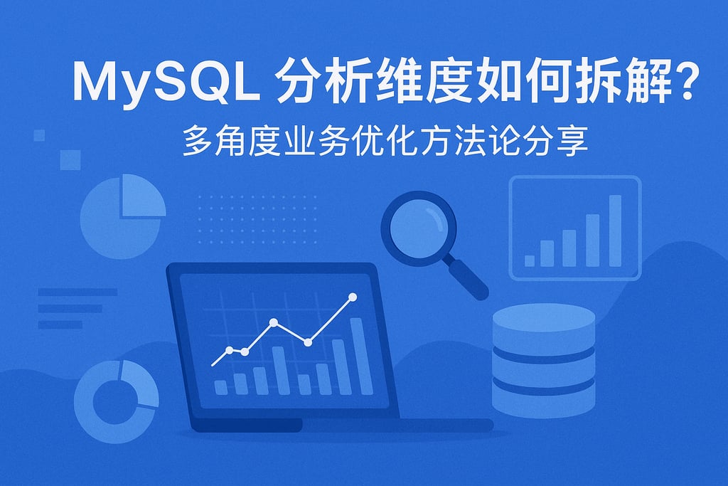mysql分析维度如何拆解？多角度业务优化方法论分享