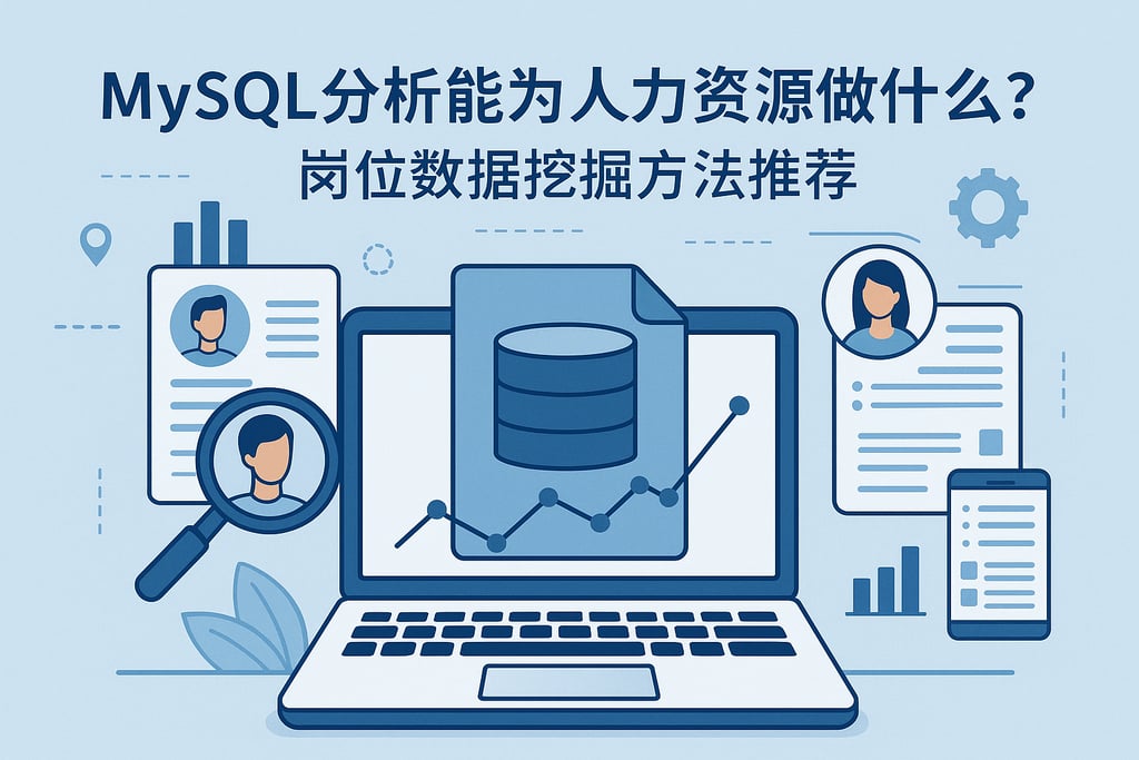 mysql分析能为人力资源做什么？岗位数据挖掘方法推荐