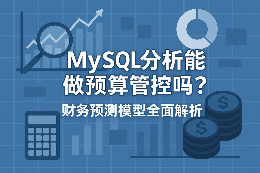 mysql分析能做预算管控吗？财务预测模型全面解析
