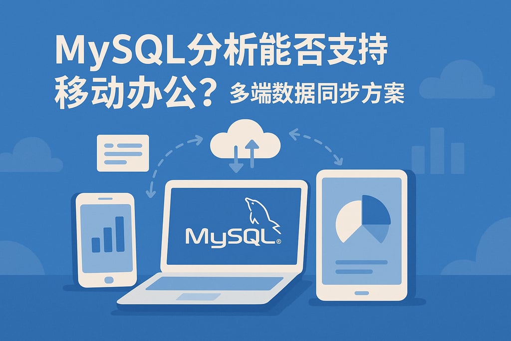 mysql分析能否支持移动办公？多端数据同步方案