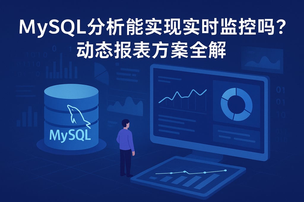 mysql分析能实现实时监控吗？动态报表方案全解