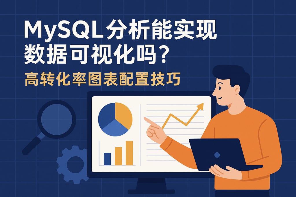mysql分析能实现数据可视化吗？高转化率图表配置技巧
