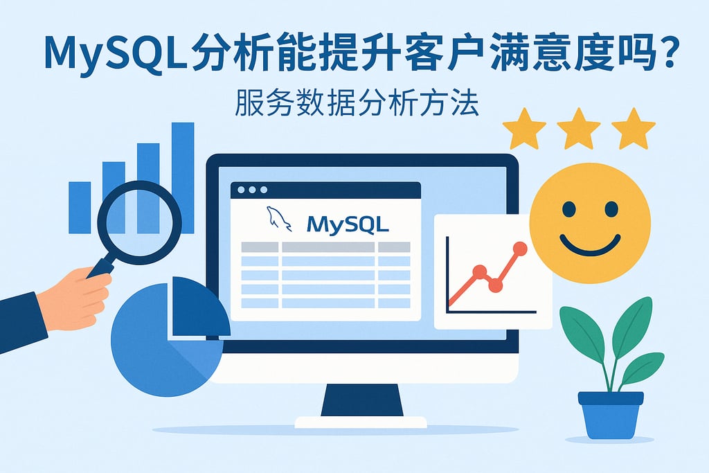mysql分析能提升客户满意度吗？服务数据分析方法