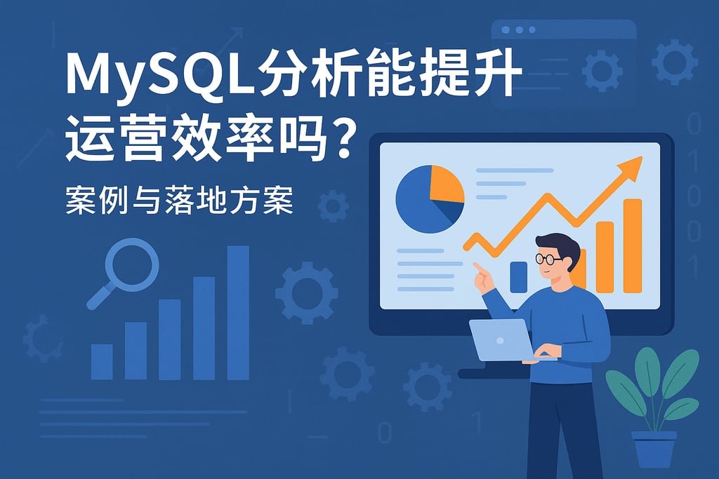 mysql分析能提升运营效率吗？案例与落地方案