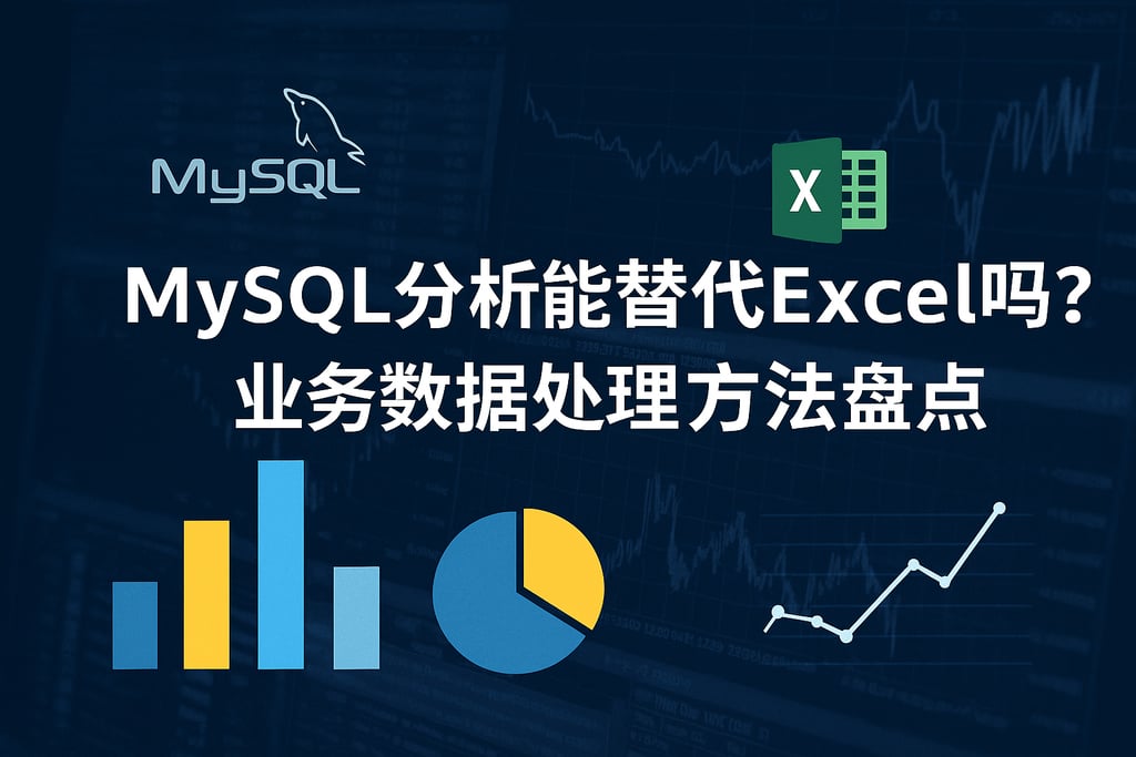 mysql分析能替代Excel吗？业务数据处理方法盘点