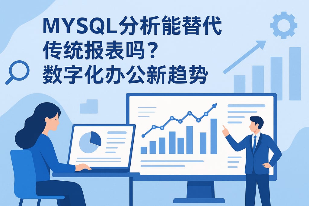 mysql分析能替代传统报表吗？数字化办公新趋势
