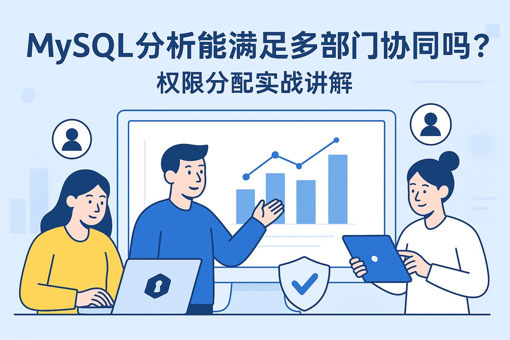 mysql分析能满足多部门协同吗？权限分配实战讲解