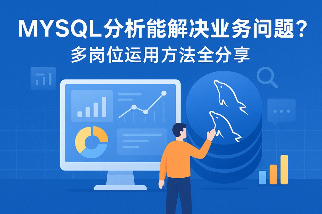 mysql分析能解决哪些业务问题？多岗位运用方法全分享