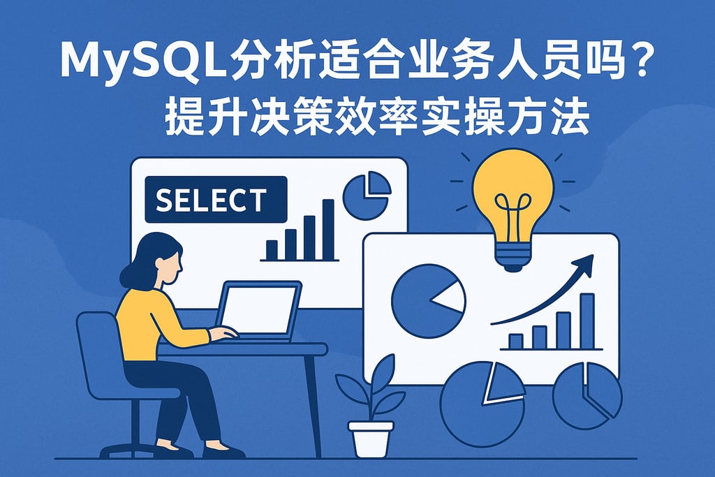mysql分析适合业务人员吗？提升决策效率实操方法