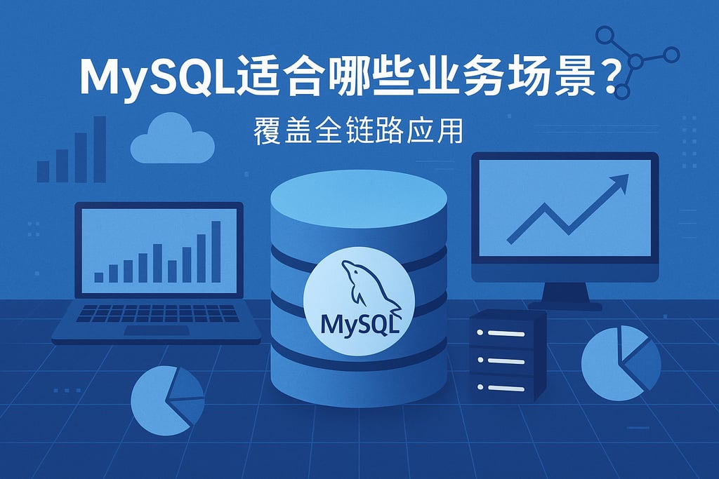 mysql分析适合哪些业务场景？覆盖全链路应用