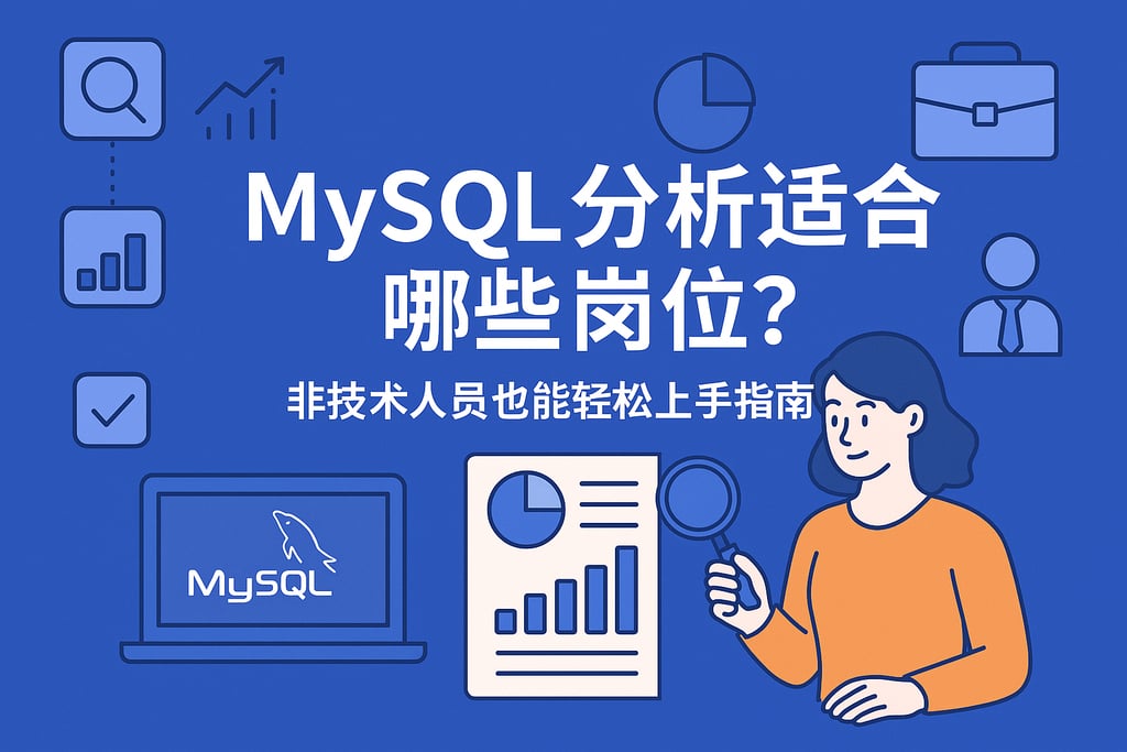 mysql分析适合哪些岗位？非技术人员也能轻松上手指南