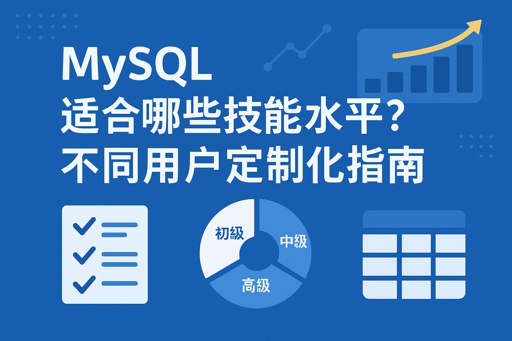 mysql分析适合哪些技能水平？不同用户定制化指南