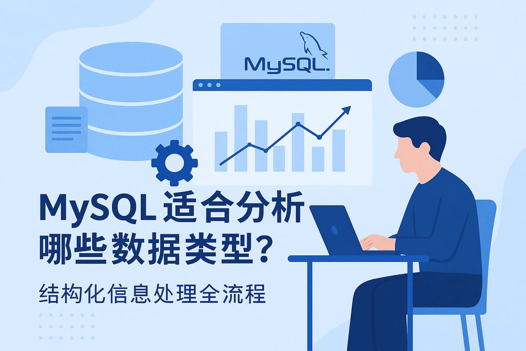 mysql分析适合哪些数据类型？结构化信息处理全流程