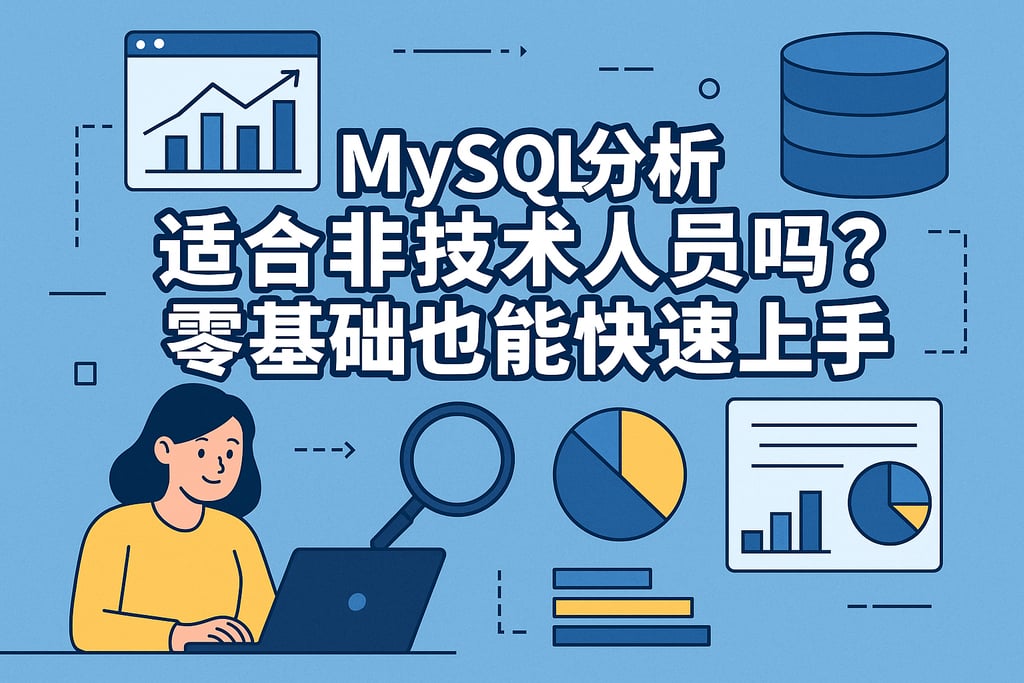 mysql分析适合非技术人员吗？零基础也能快速上手