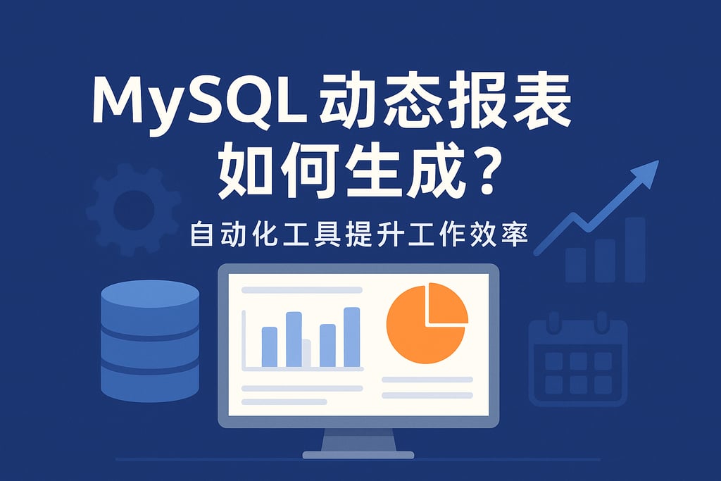 mysql动态报表如何生成？自动化工具提升工作效率