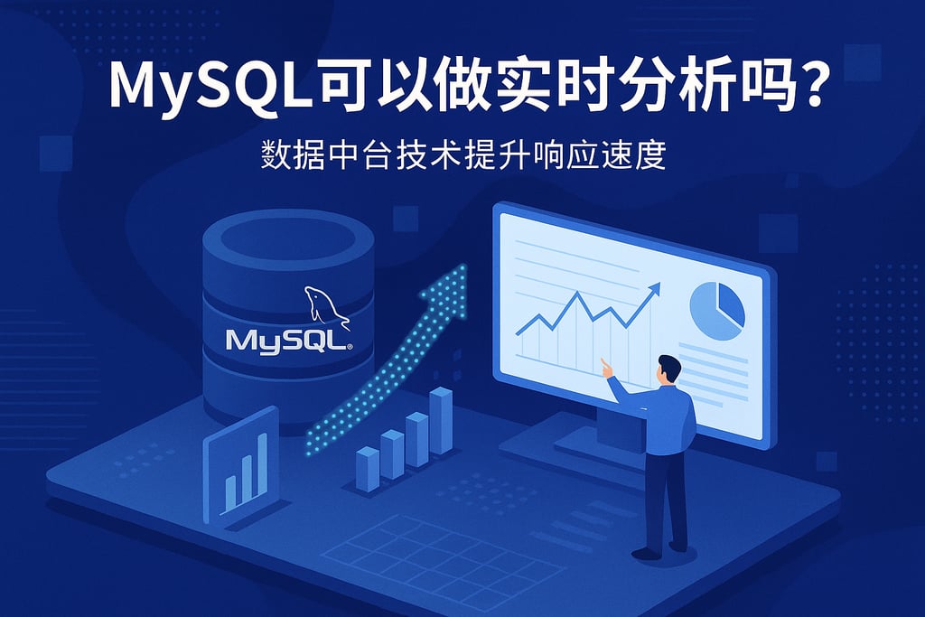 mysql可以做实时分析吗？数据中台技术提升响应速度