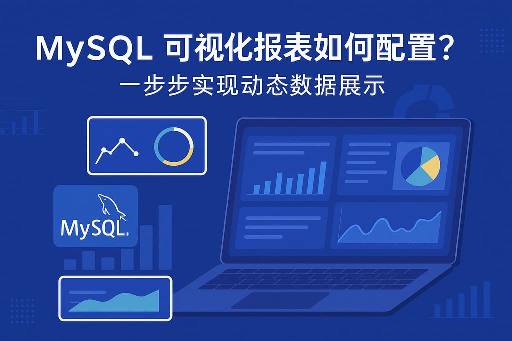 mysql可视化报表如何配置？一步步实现动态数据展示