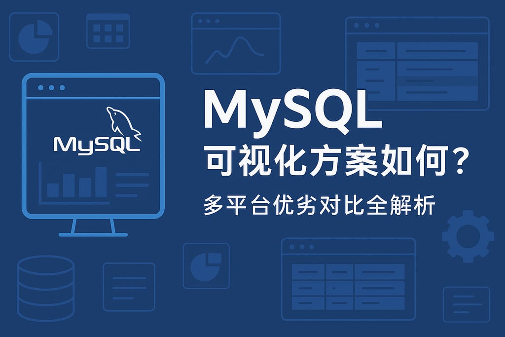 mysql可视化方案如何选择？多平台优劣对比全解析
