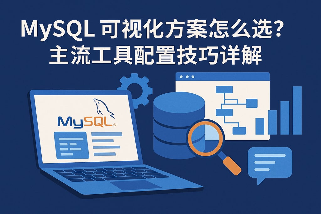 mysql可视化方案怎么选？主流工具配置技巧详解