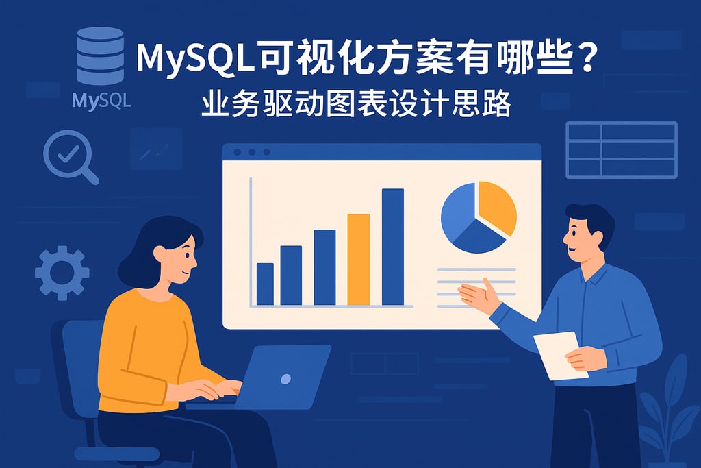mysql可视化方案有哪些？业务驱动图表设计思路