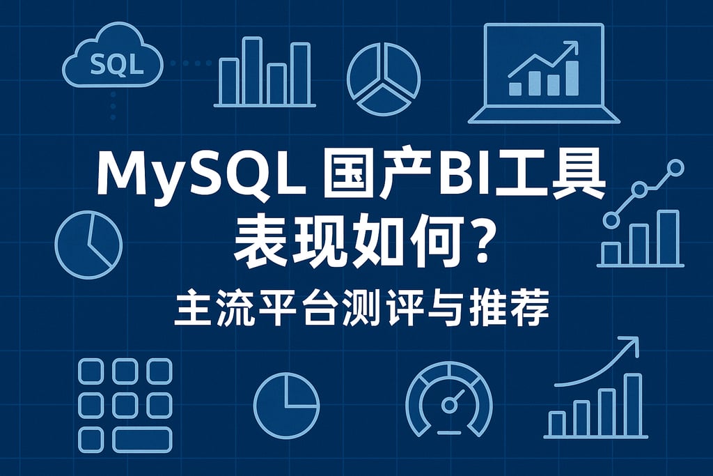mysql国产BI工具表现如何？主流平台测评与推荐