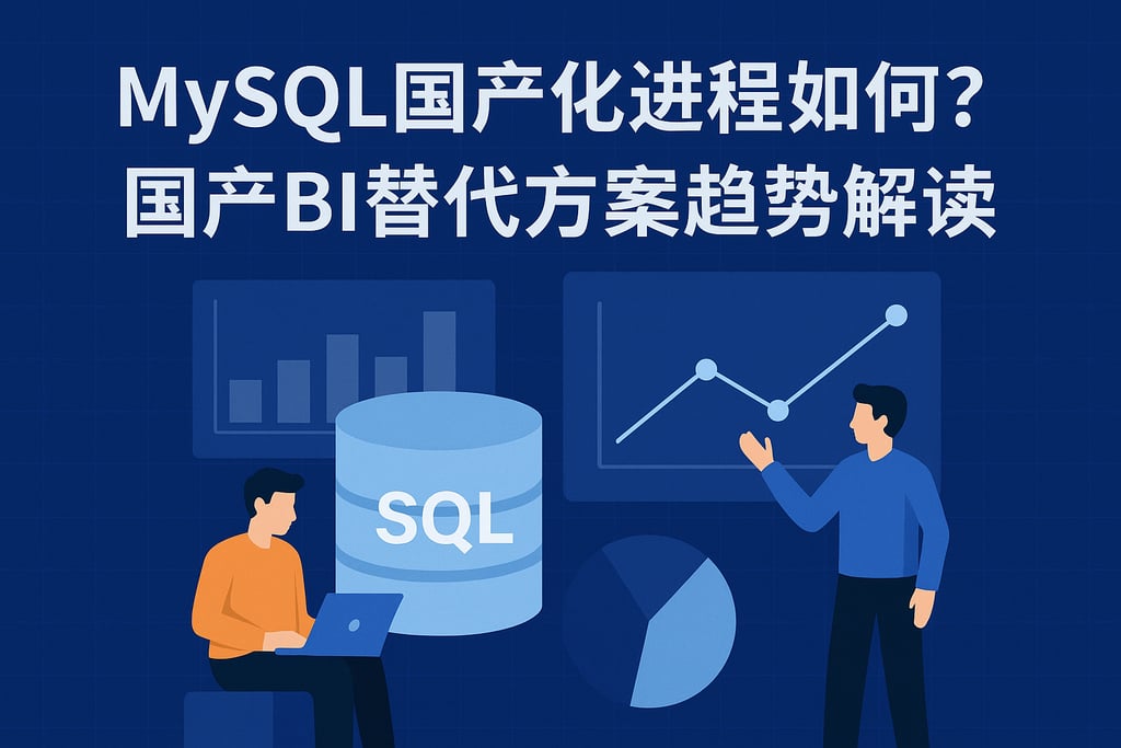 mysql国产化进程如何？国产BI替代方案趋势解读