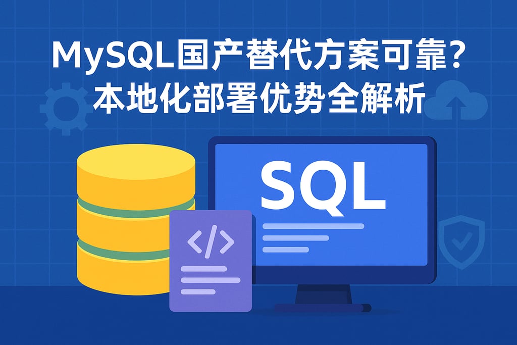 mysql国产替代方案可靠吗？本地化部署优势全解析