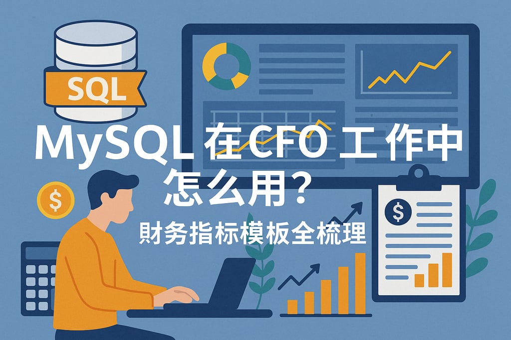 mysql在CFO工作中怎么用？财务指标模板全梳理