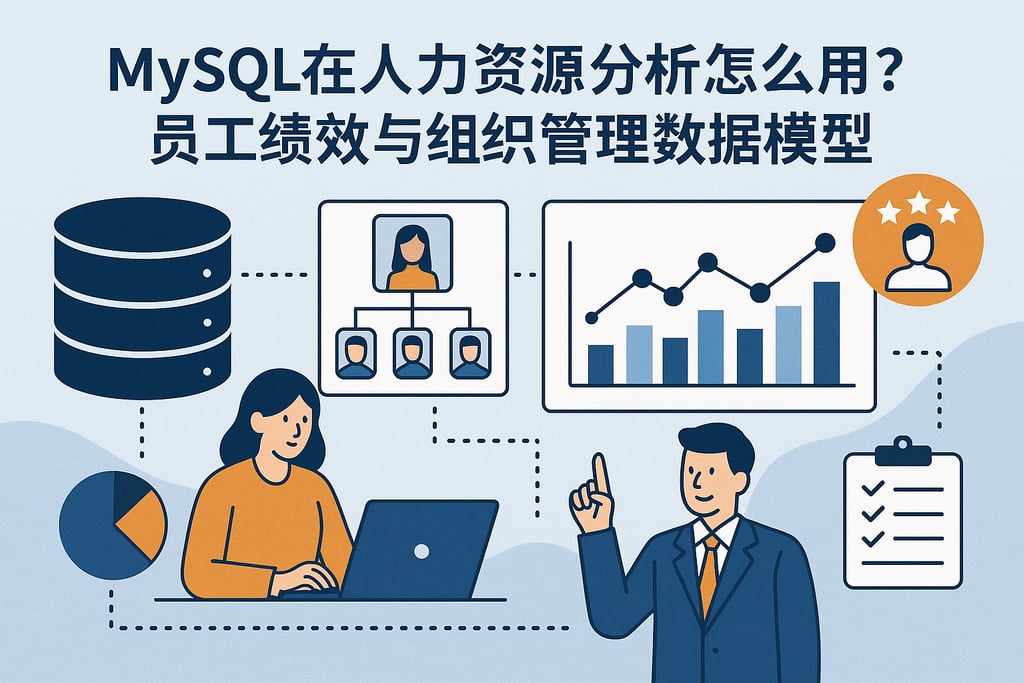 mysql在人力资源分析怎么用？员工绩效与组织管理数据模型