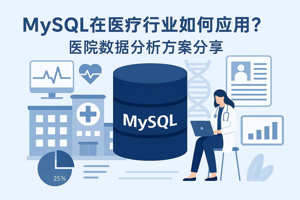 mysql在医疗行业如何应用？医院数据分析方案分享