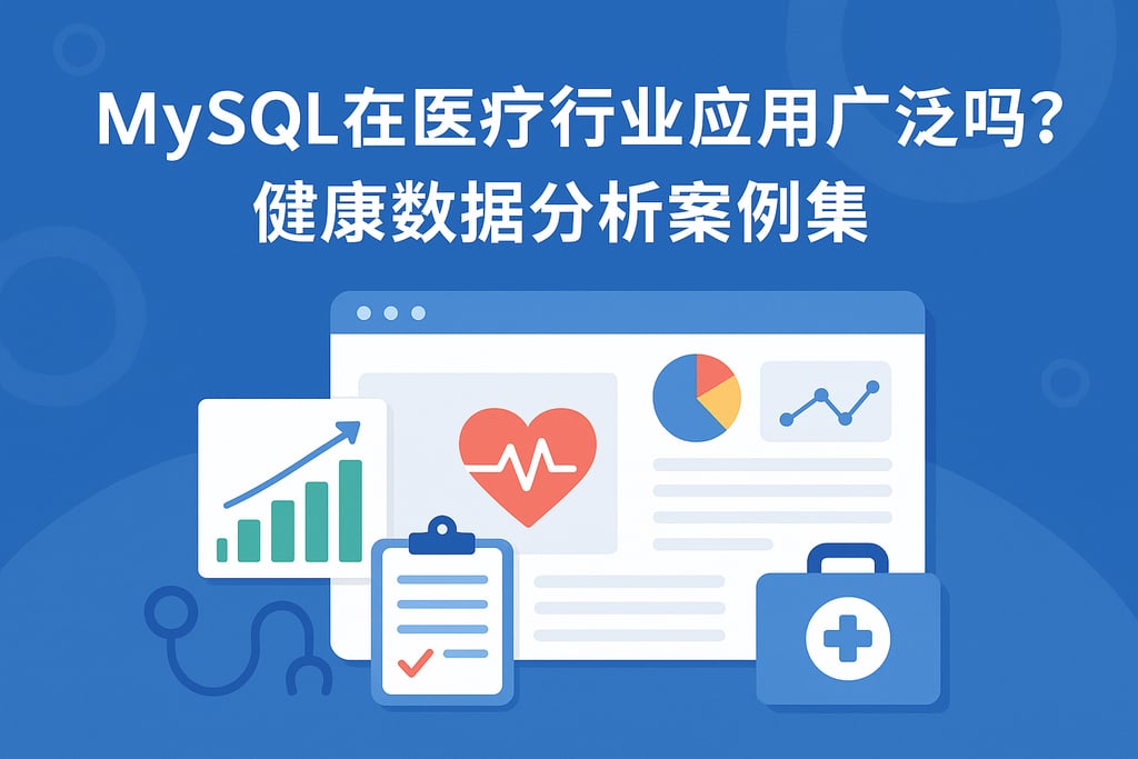 mysql在医疗行业应用广泛吗？健康数据分析案例集