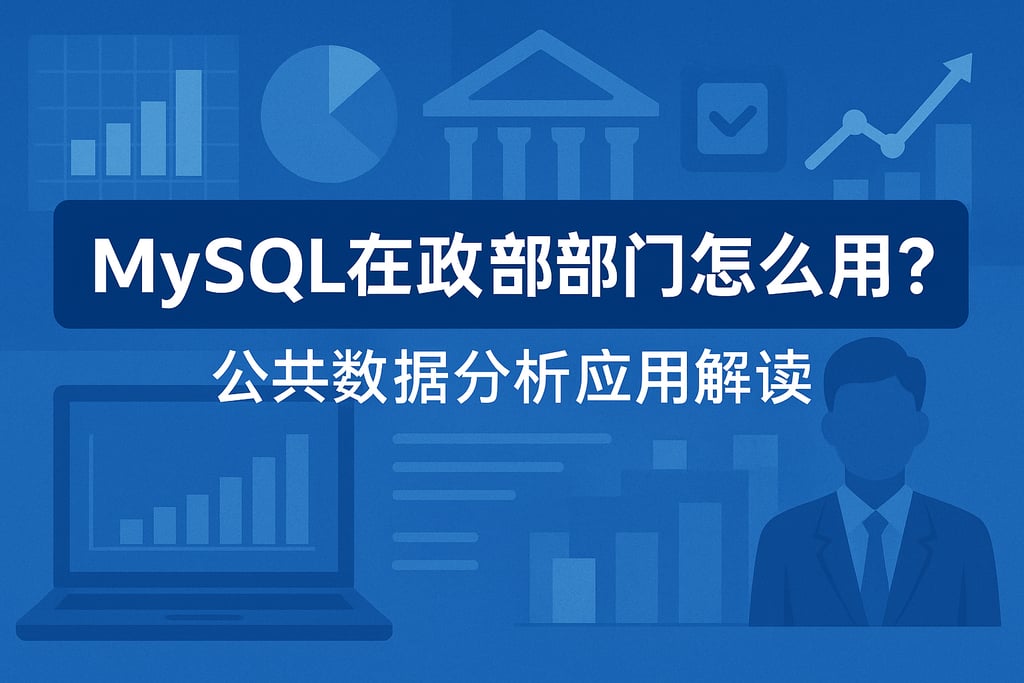 mysql在政府部门怎么用？公共数据分析应用解读