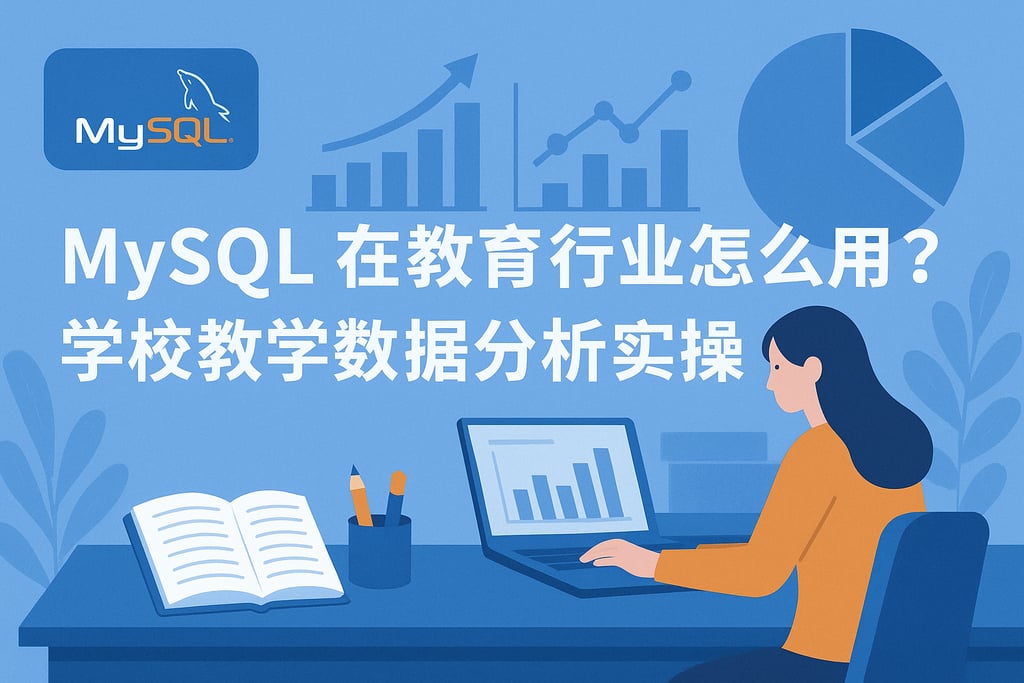 mysql在教育行业怎么用？学校教学数据分析实操
