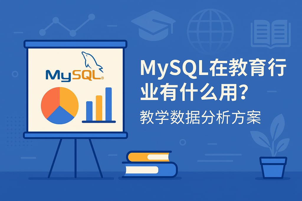 mysql在教育行业有什么用？教学数据分析方案