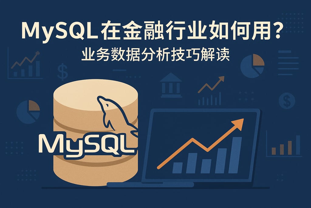 mysql在金融行业如何应用？业务数据分析技巧解读