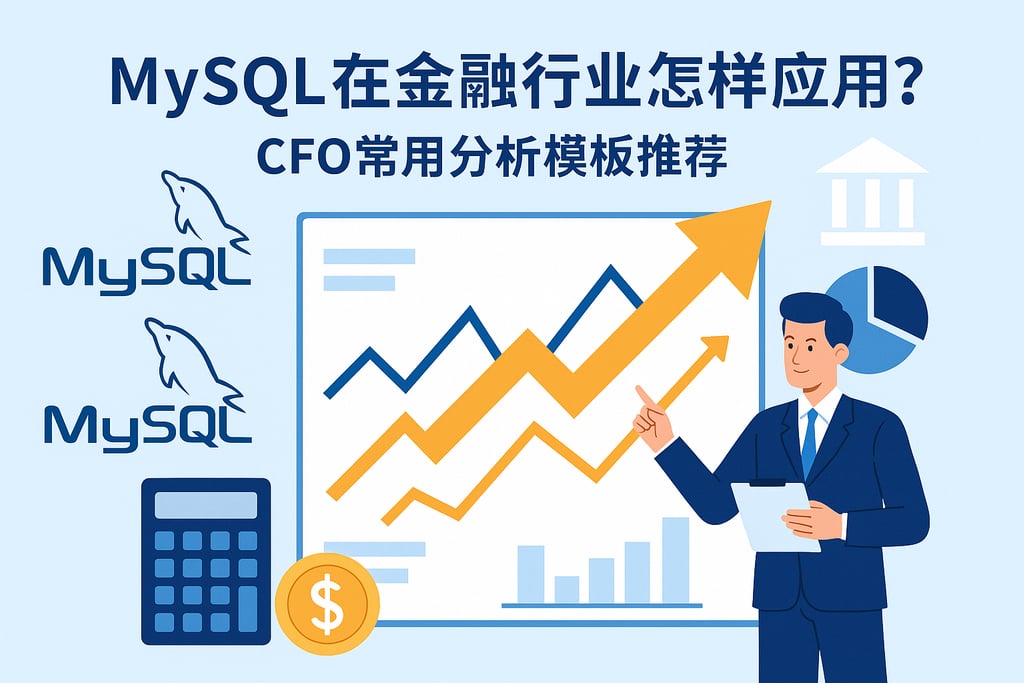 mysql在金融行业怎样应用？CFO常用分析模板推荐