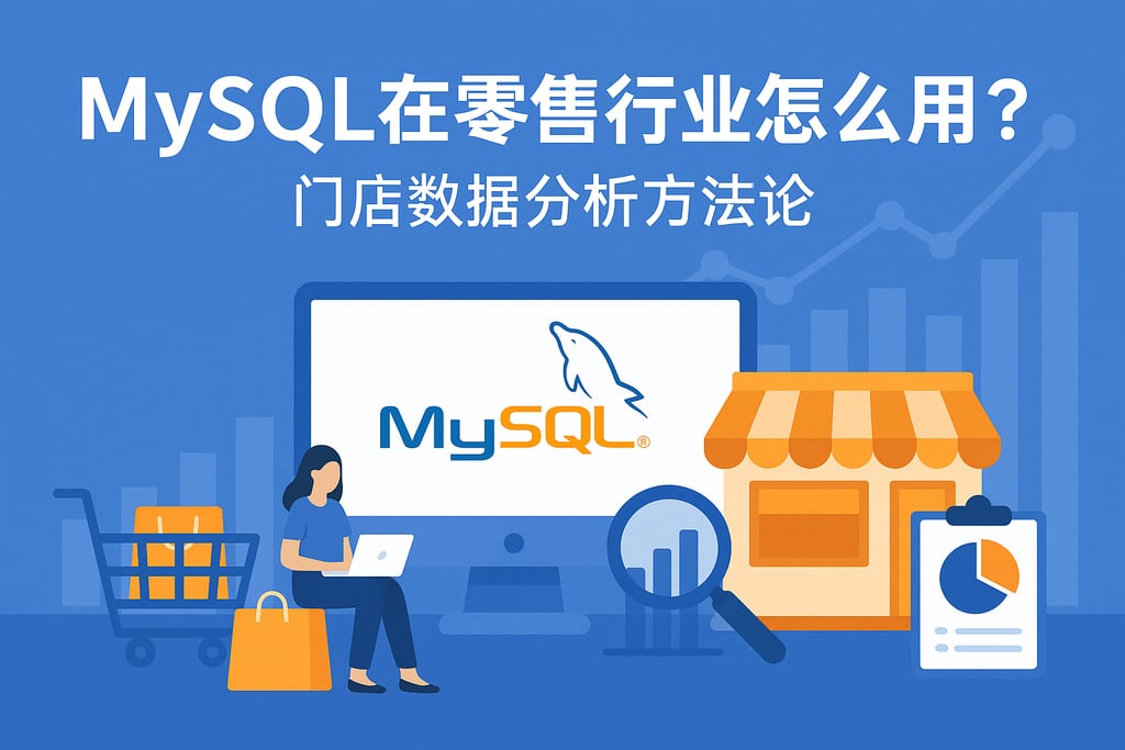 mysql在零售行业怎么用？门店数据分析方法论