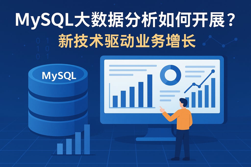 mysql大数据分析如何开展？新技术驱动业务增长