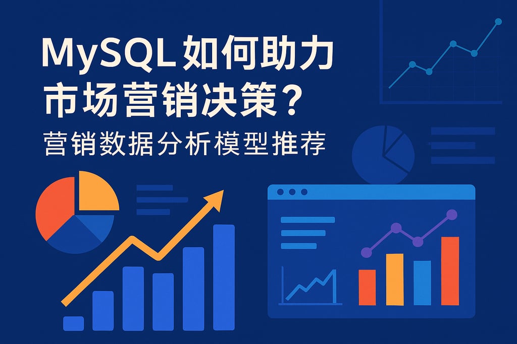 mysql如何助力市场营销决策？营销数据分析模型推荐