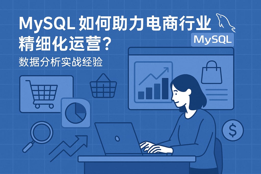 mysql如何助力电商行业精细化运营？数据分析实战经验