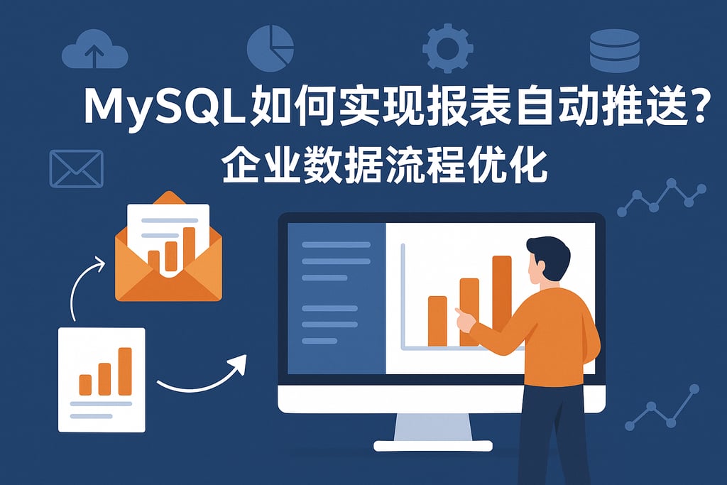 mysql如何实现报表自动推送？企业数据流程优化