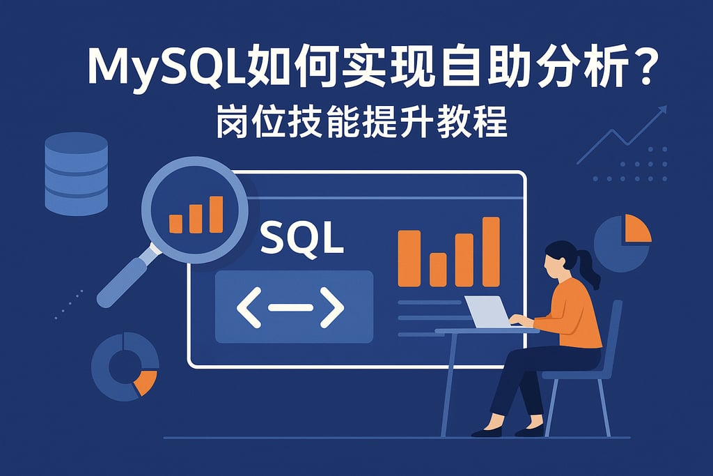 mysql如何实现自助分析？岗位技能提升教程