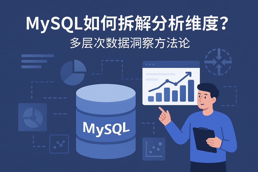 mysql如何拆解分析维度？多层次数据洞察方法论