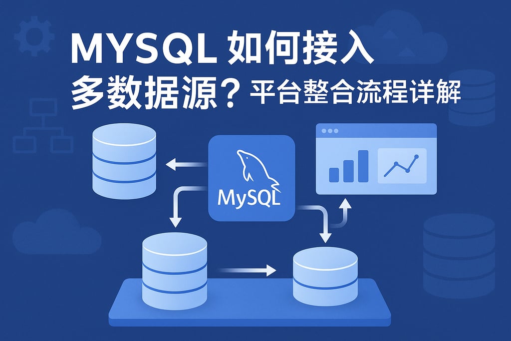mysql如何接入多数据源？平台整合流程详解