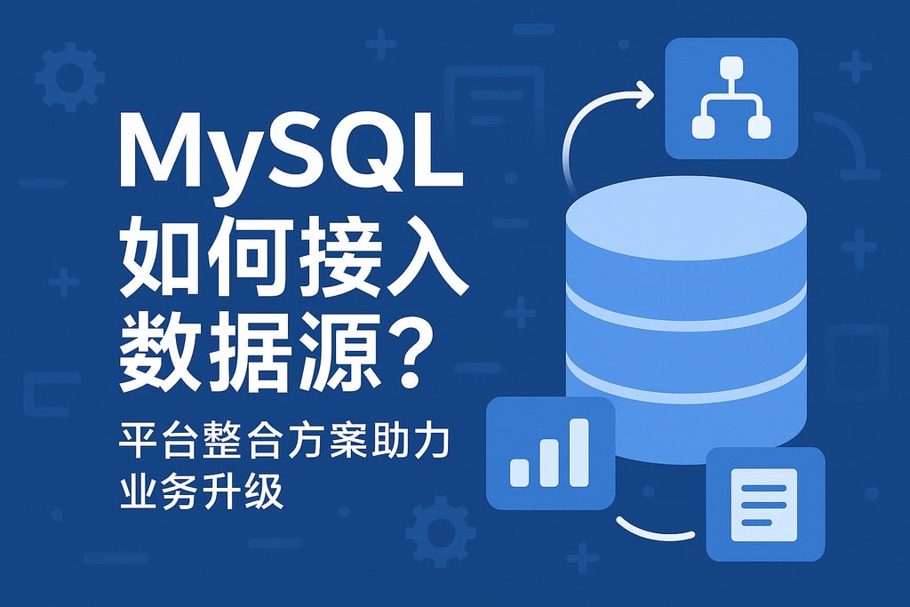 mysql如何接入数据源？平台整合方案助力业务升级