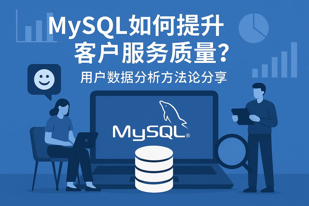 mysql如何提升客户服务质量？用户数据分析方法论分享
