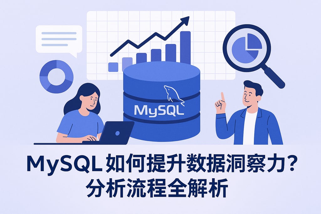 mysql如何提升数据洞察力？分析流程全解析